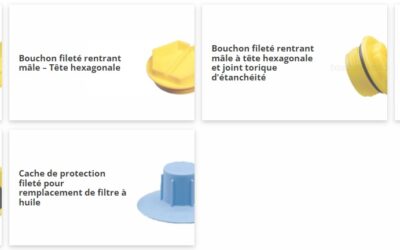 L’utilisation des bouchons filetés